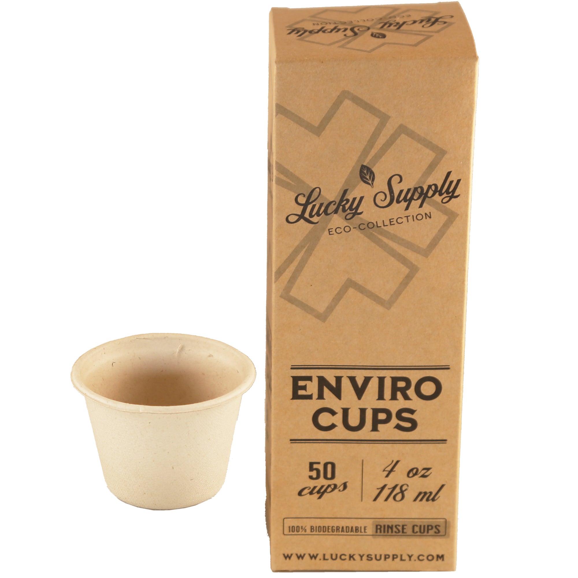 Enviro Biodegradable Cups - Paper Rinse Cups by Lucky Supply