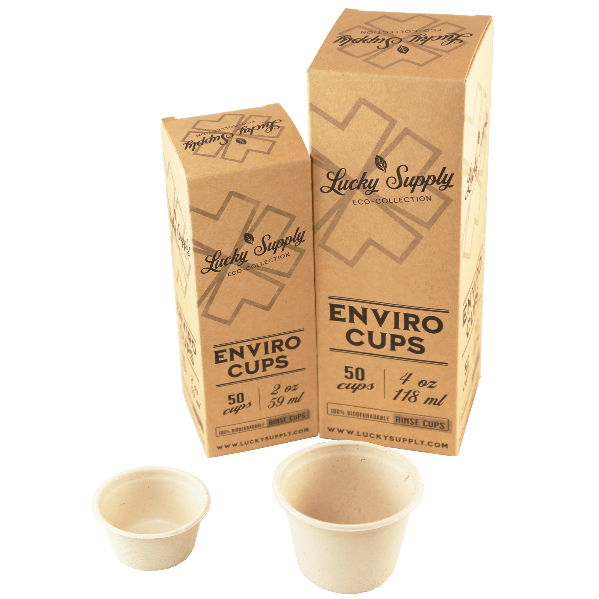 Enviro Biodegradable Cups - Paper Rinse Cups by Lucky Supply