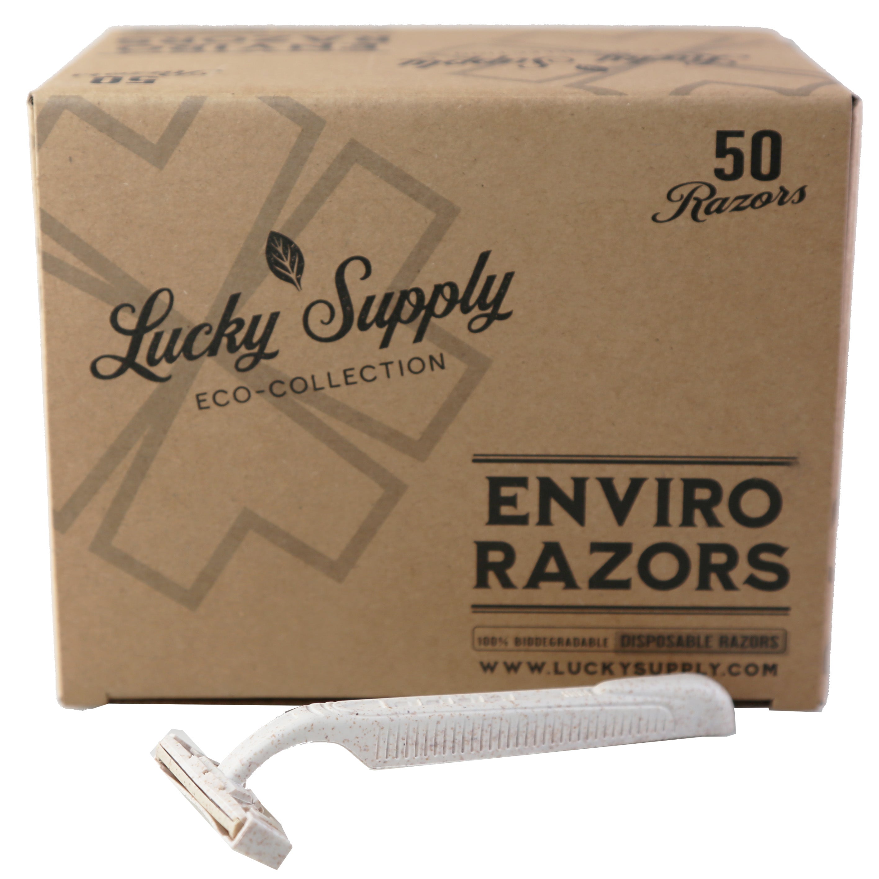 Enviro Biodegradable Razors – LuckySupplyUSA