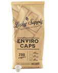 Enviro Biodegradable Caps - Paper Ink Cap Containers by Lucky Supply