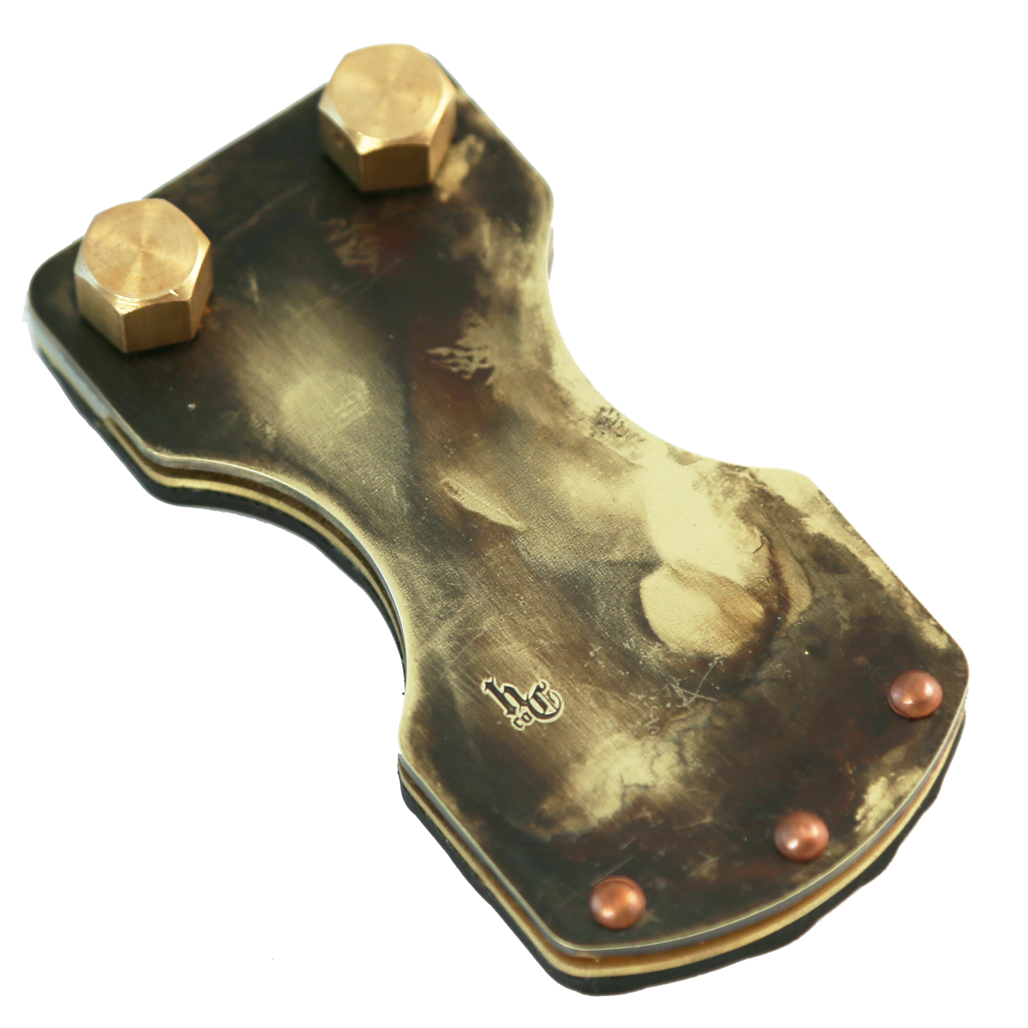 Acid Washed Brass Foot Switch and Clip Cord by Hardcraft Co.