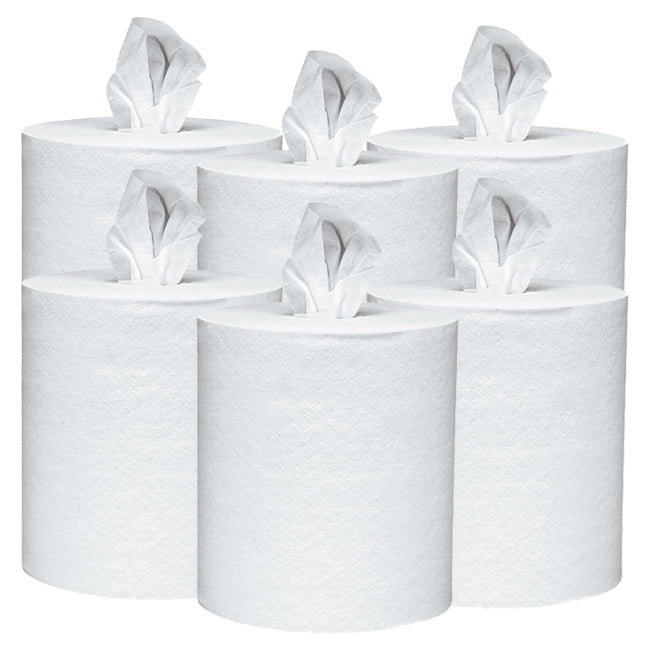 Premium Jumbo Center Pull Paper Towel Dispenser & Refills