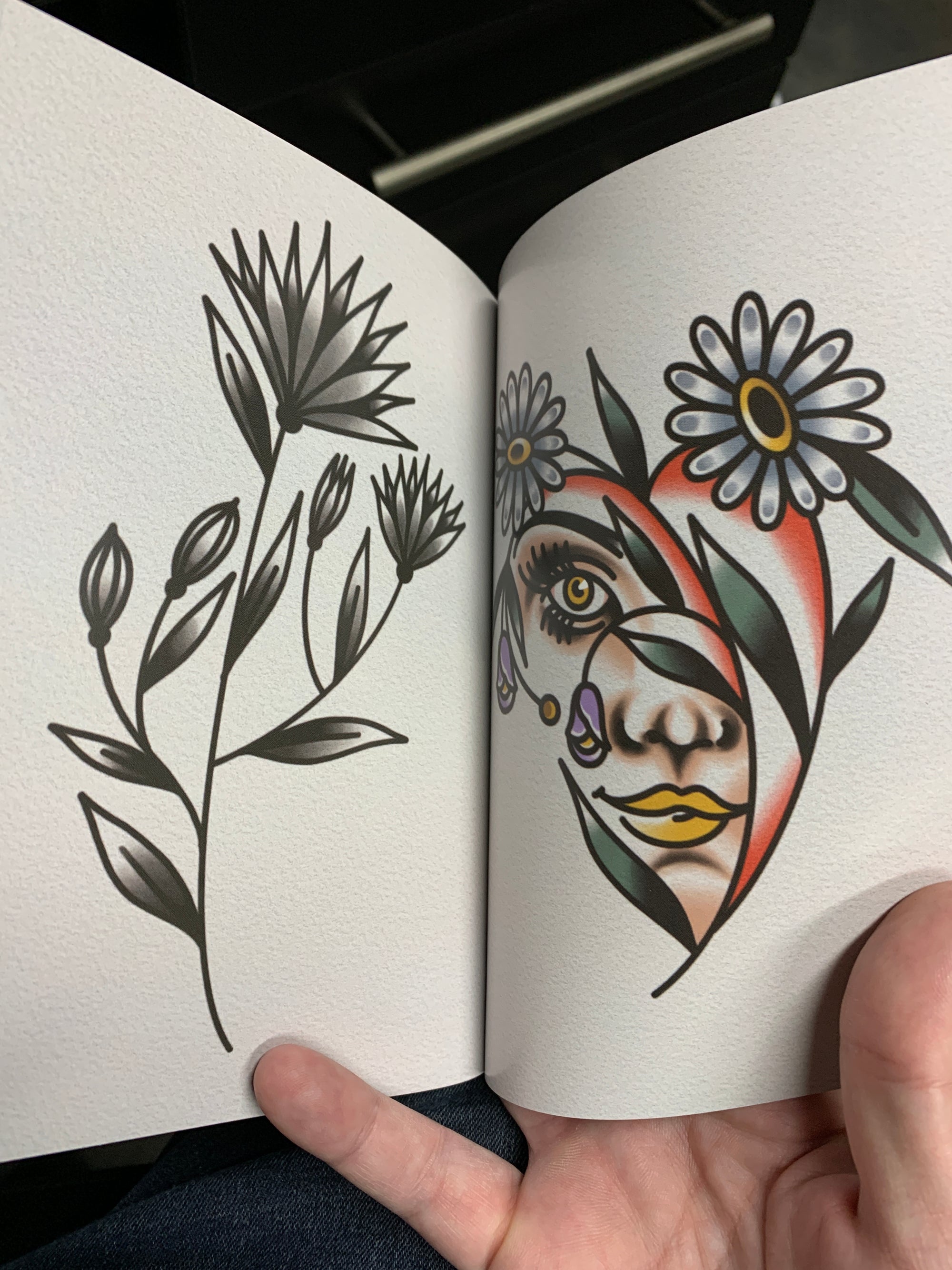 Wild Flowers Book by Mikey Tubs