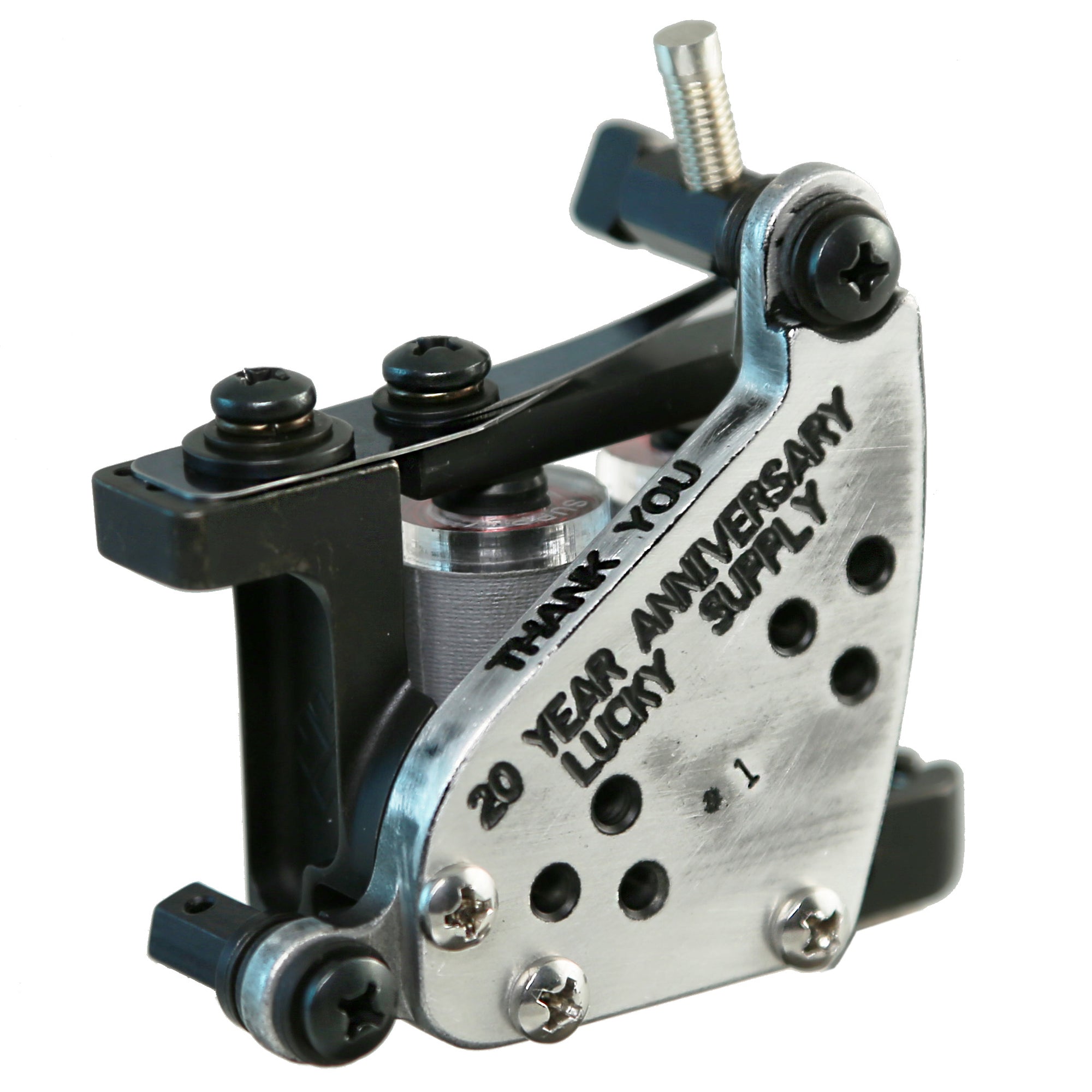 Lucky Supply 20 Year Anniversary Machine — Commemorative Coil Tattoo Machine
