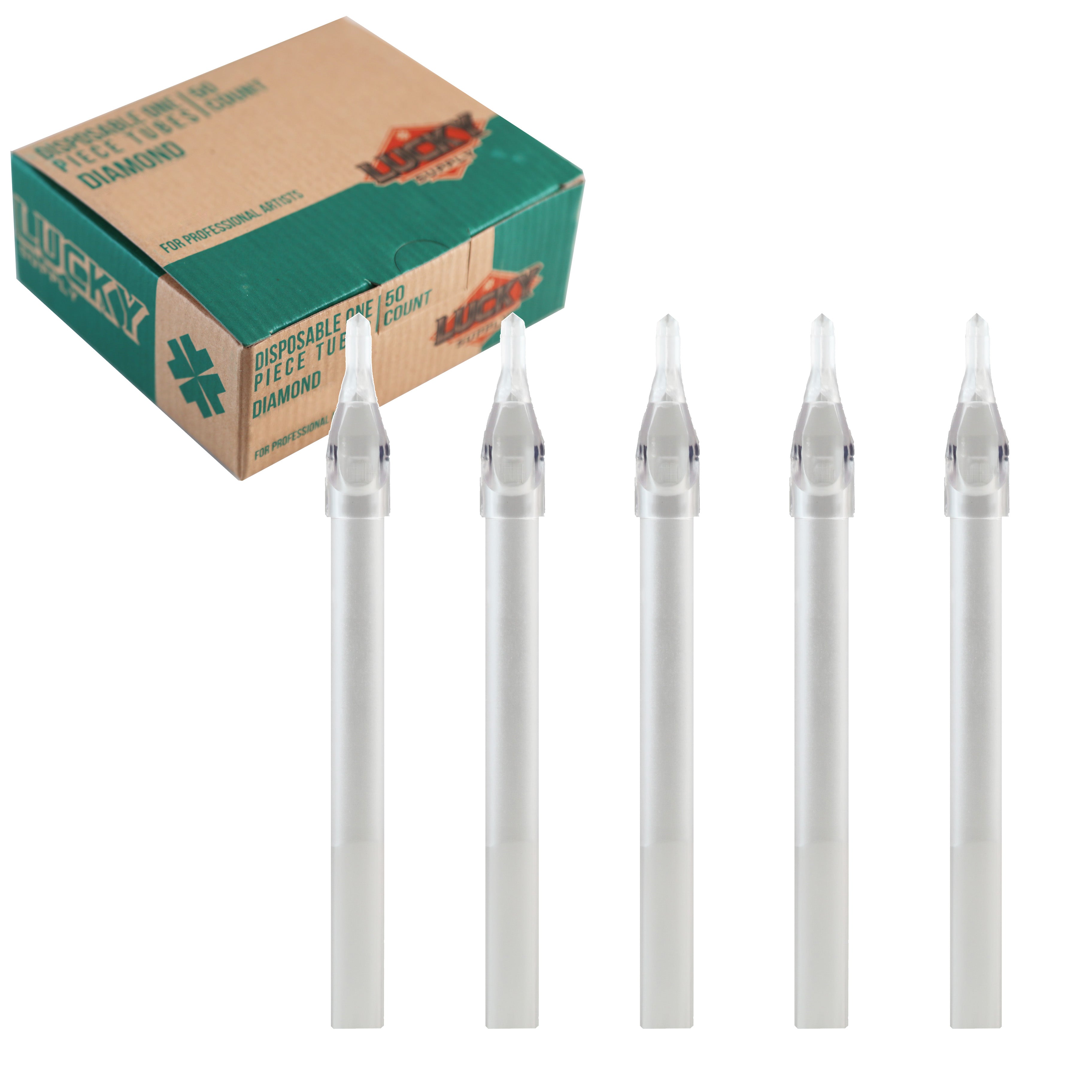 Clear Disposable Tube Stems