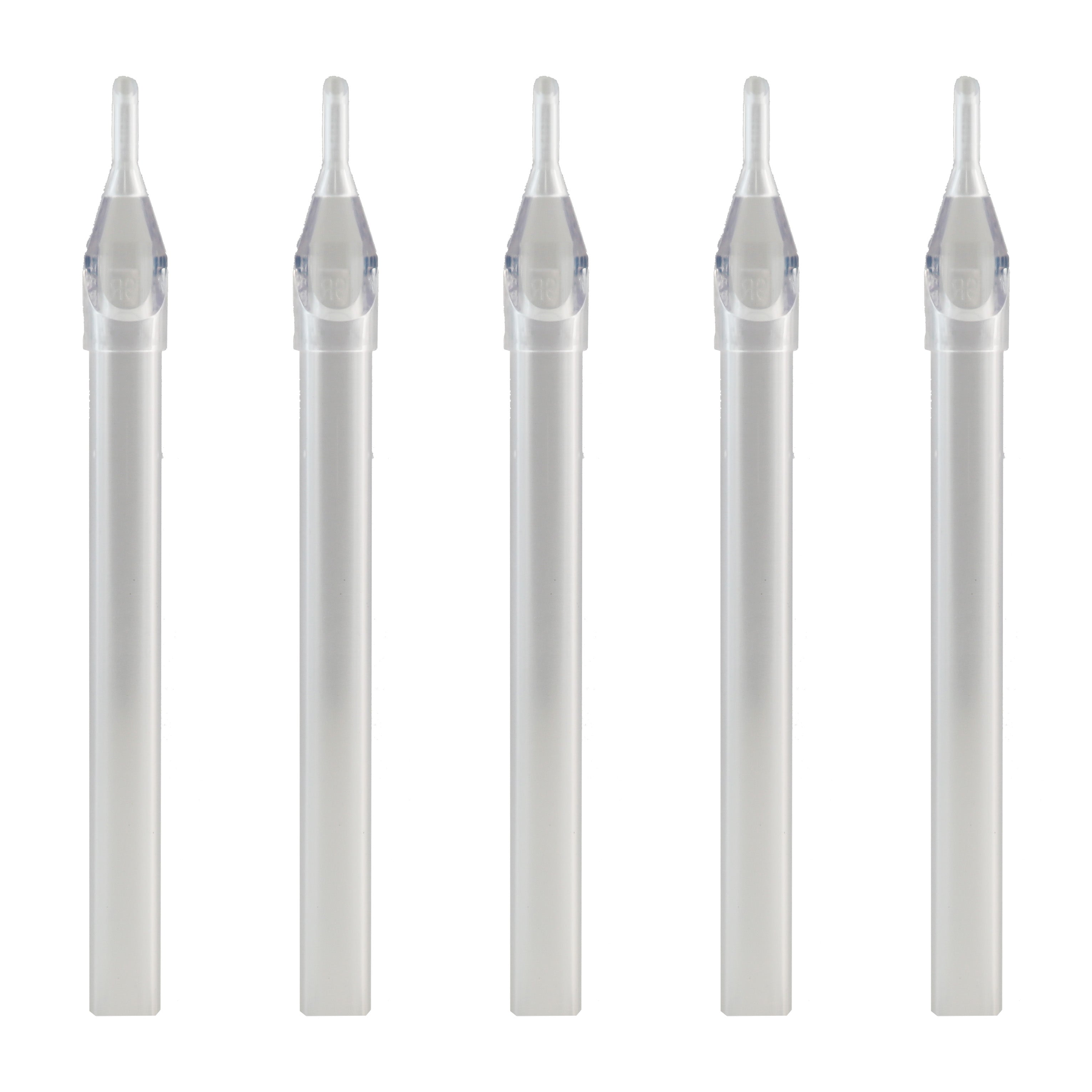 Clear Disposable Tube Stems