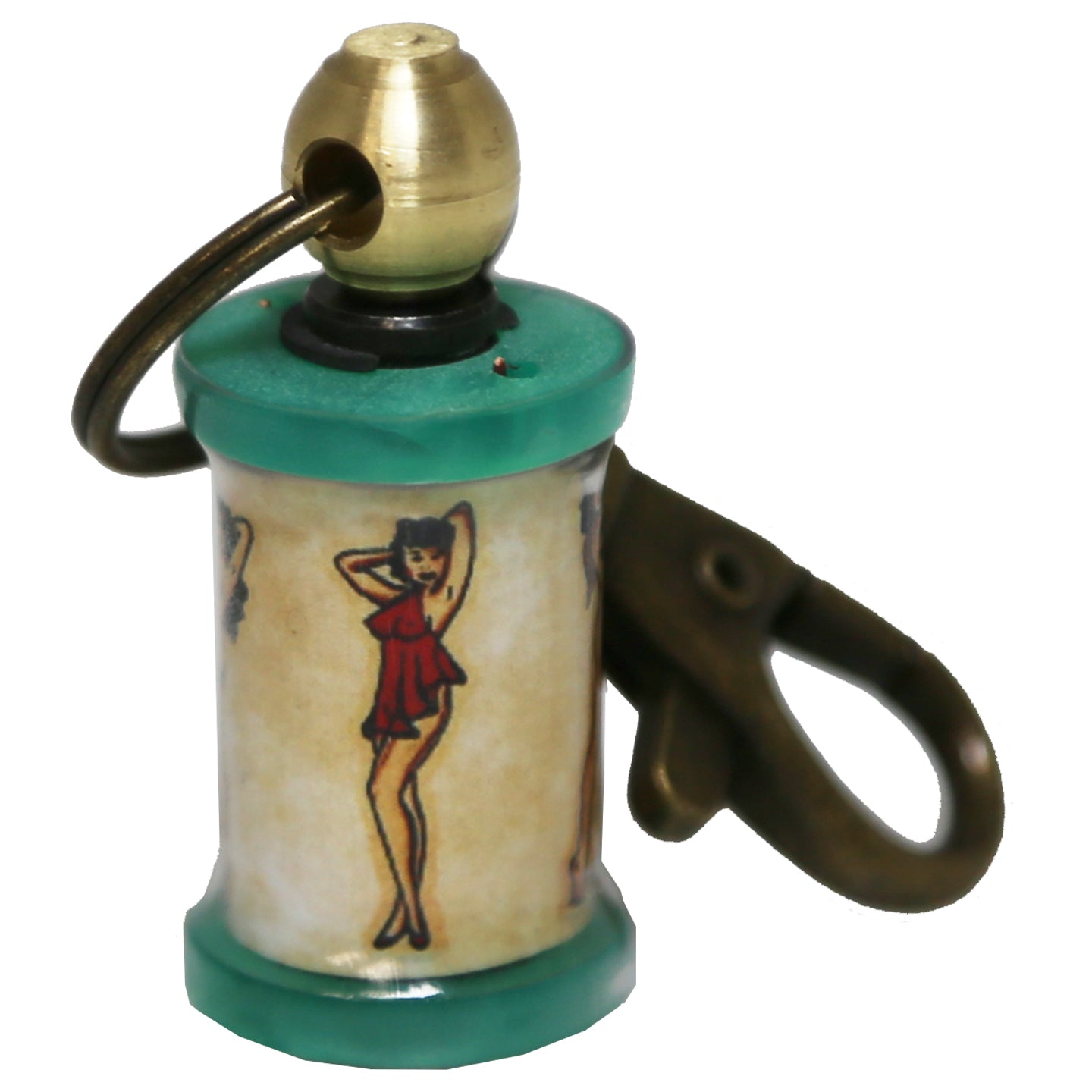 Pin-Up Girls Coil Keychain