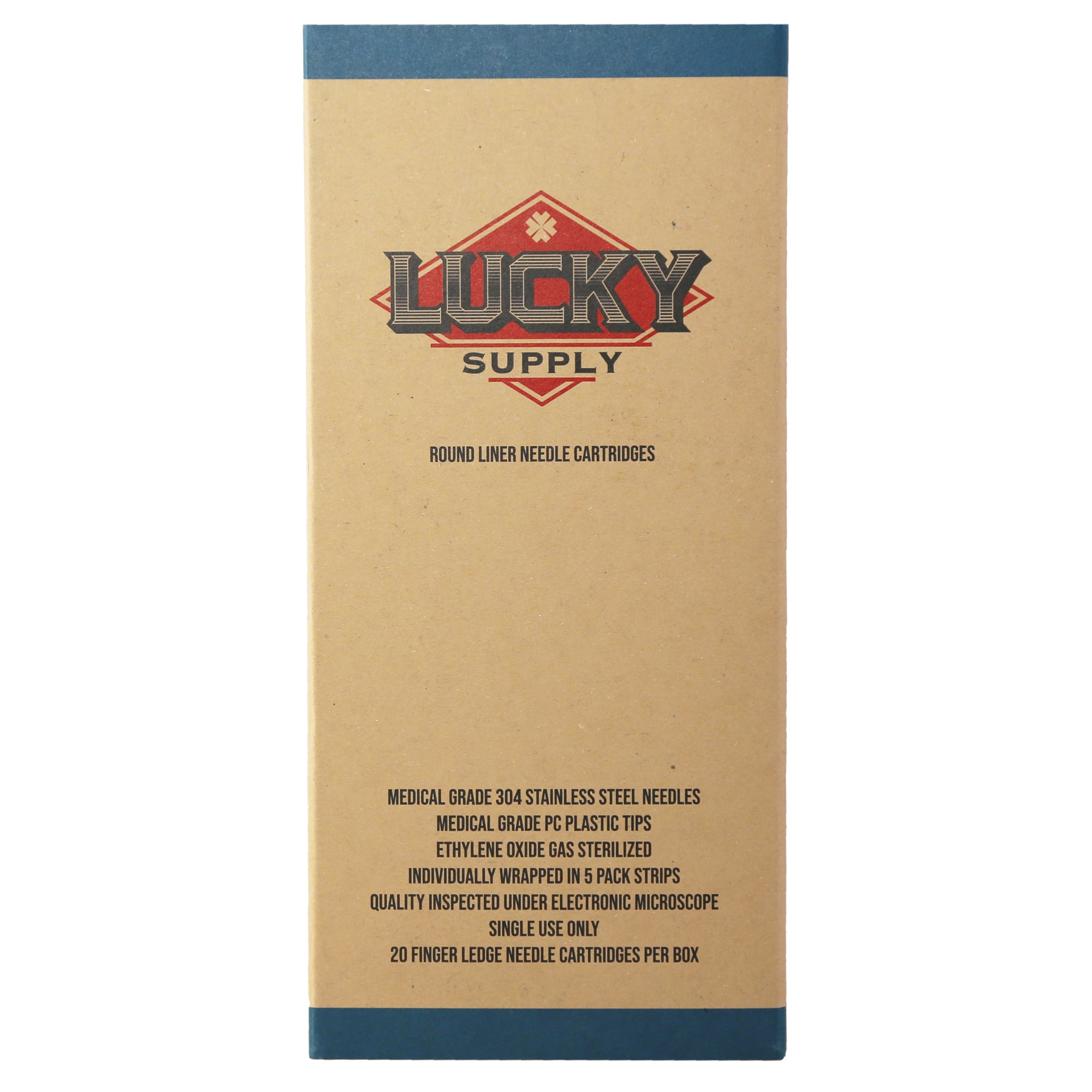 Lucky Supply V2 Needle Cartridges - Supertight Round Liners