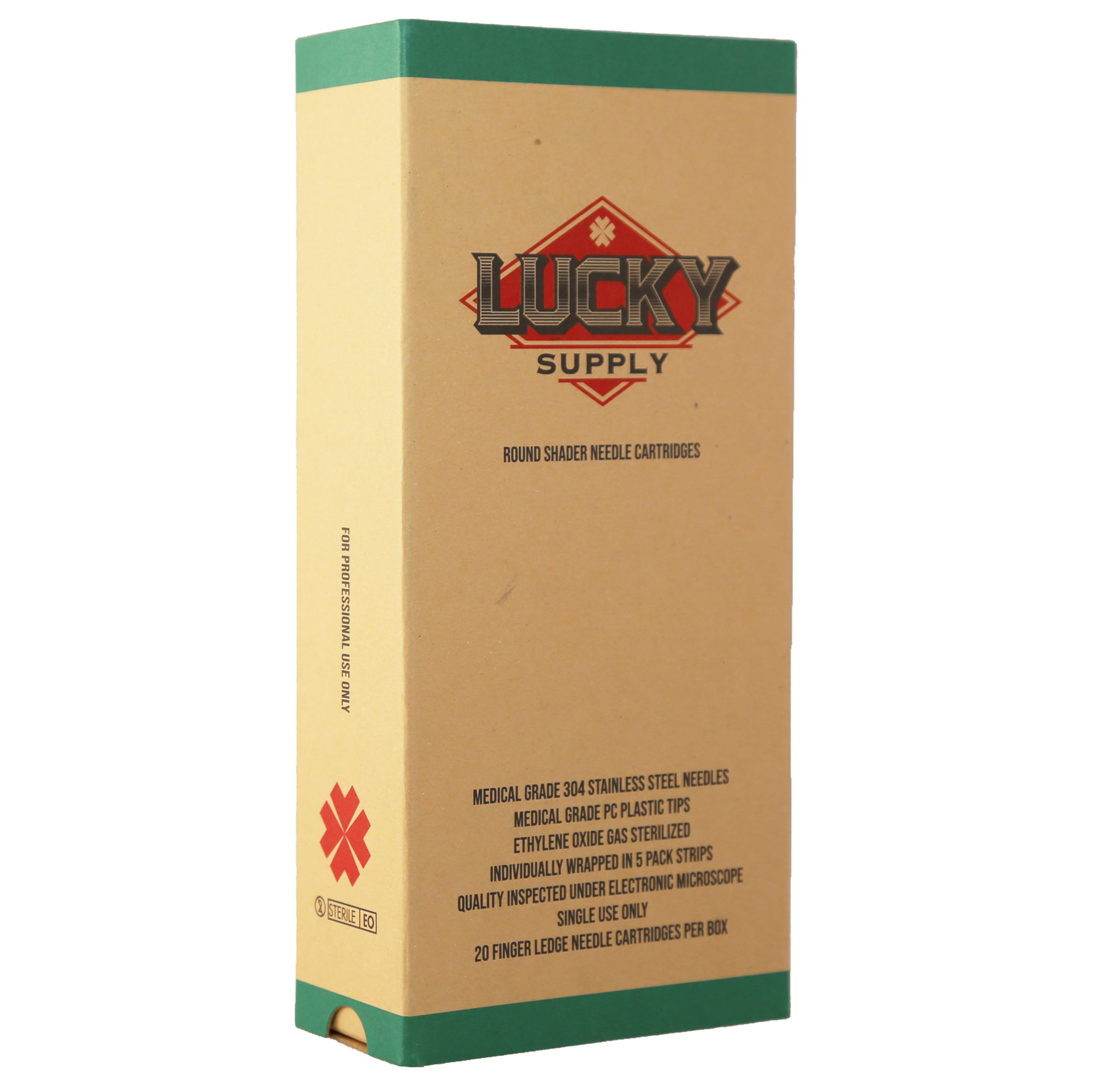Lucky Supply V2 Needle Cartridges - Round Shaders (Medium Taper)