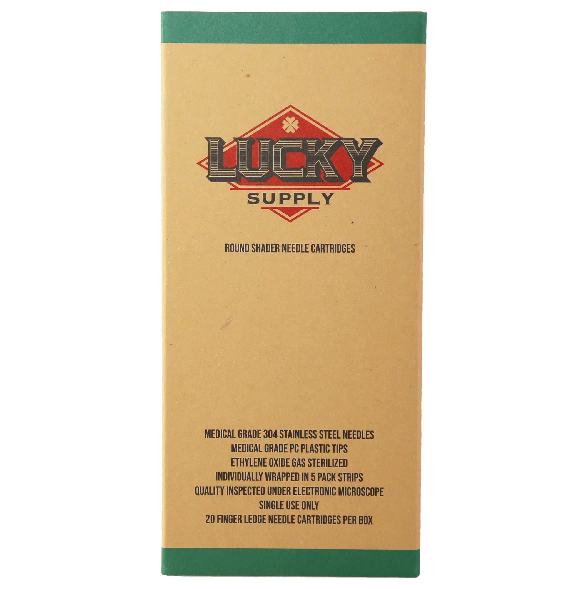 Lucky Supply V2 Needle Cartridges - Round Shaders (Medium Taper)