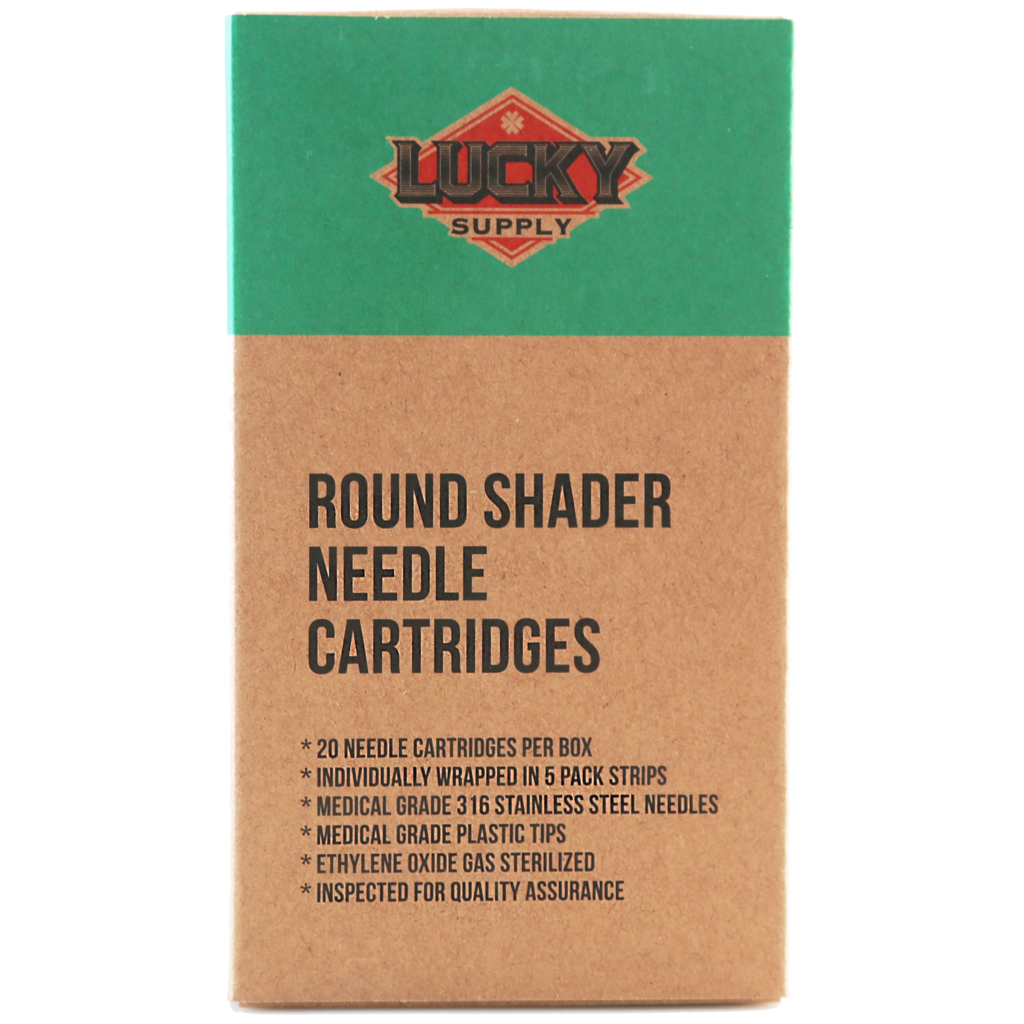 Round Shader Needle Cartridges by Lucky Supply