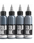 Solid Ink - Opaque Grey Set 1oz (4pc Set)