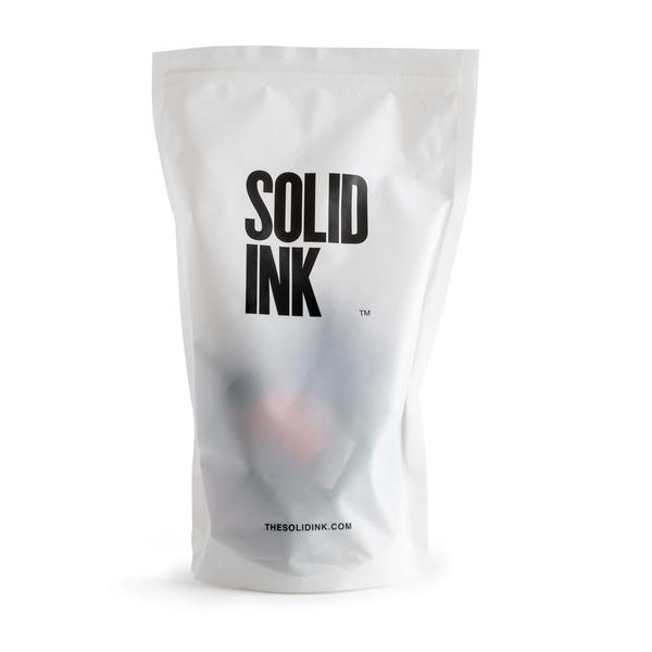 Solid Ink Mini Travel Set (11) Half Ounce Colors + 1 oz Lining Black