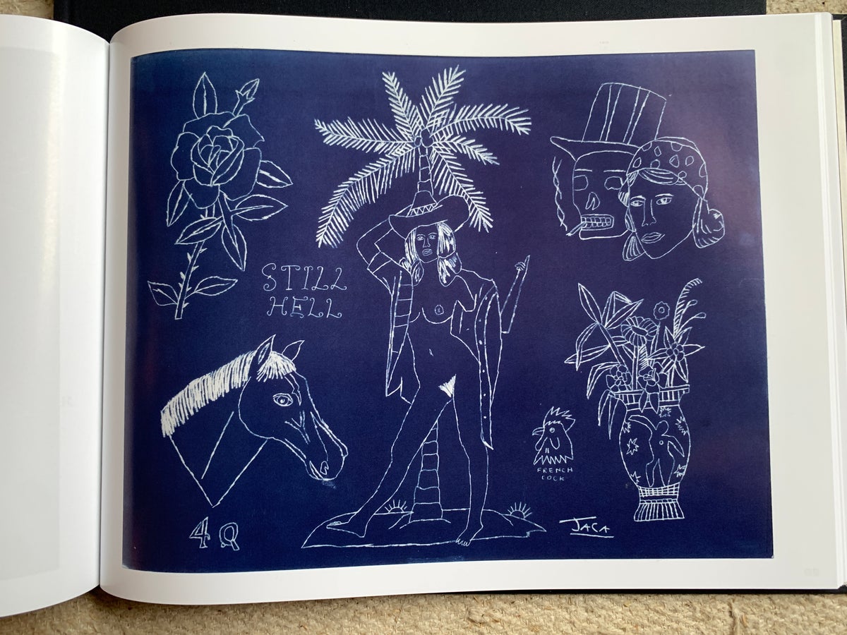 The Blue Book Tattooing Flash Catalog