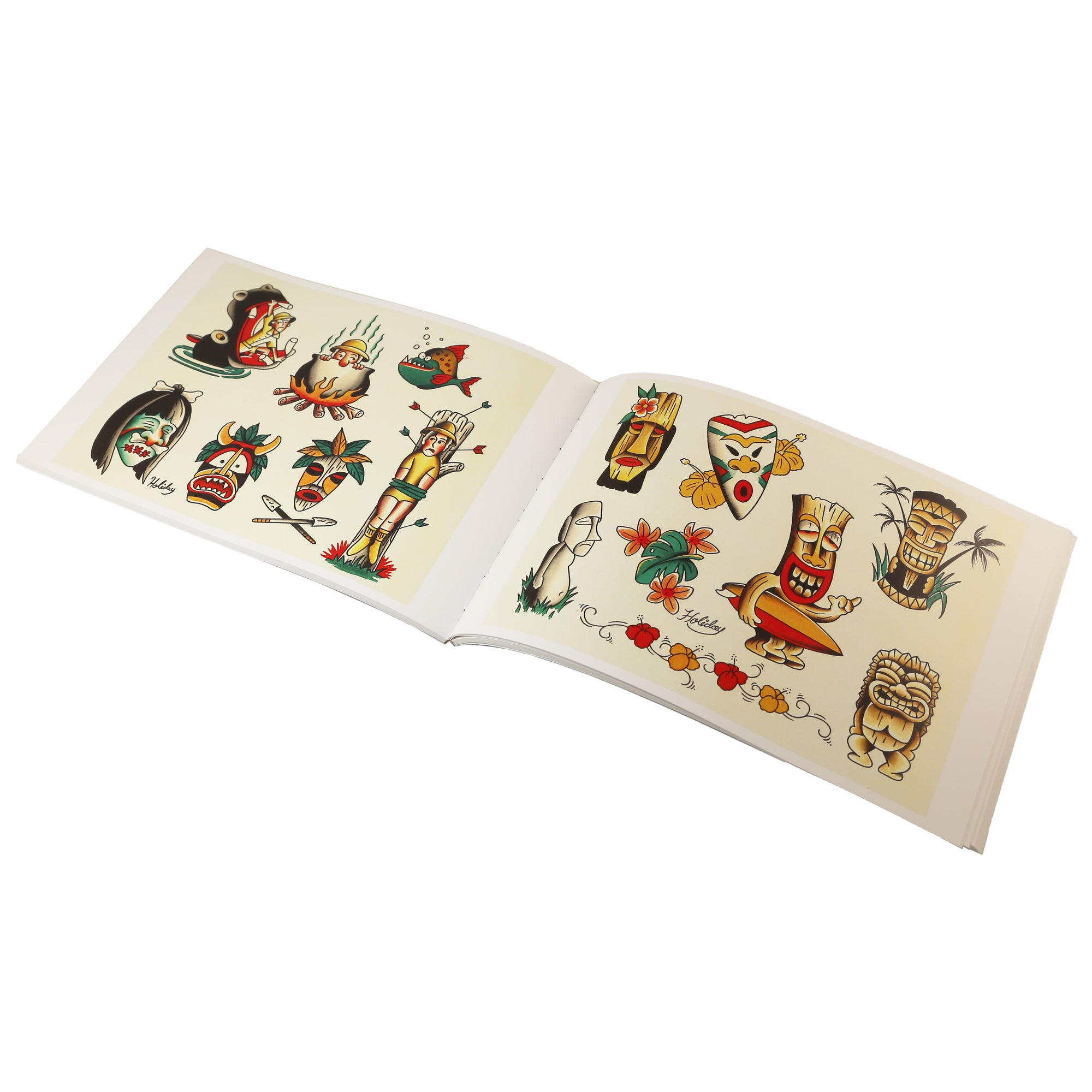 Tiki Tattoo Designs by Buddy Holiday