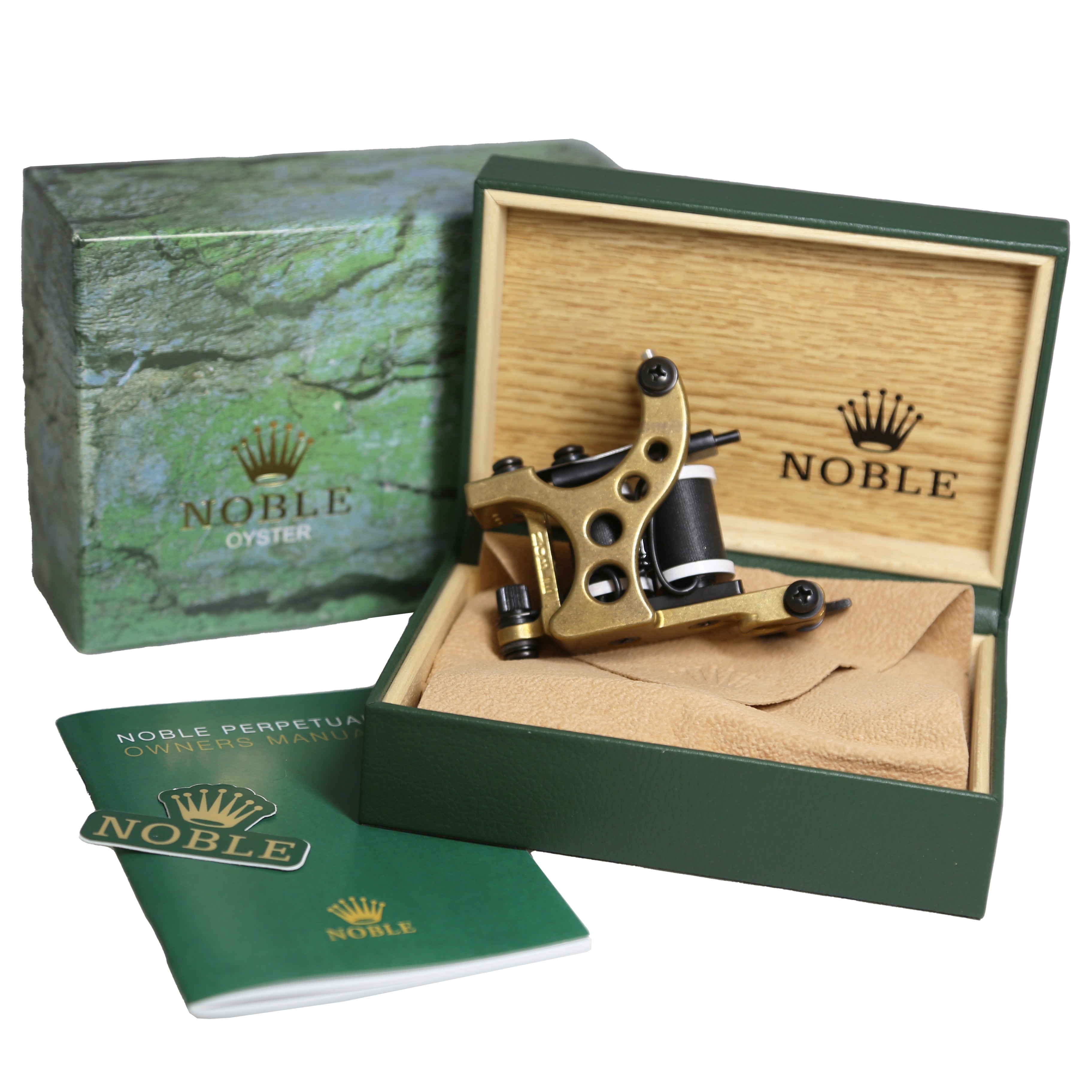 Todd Noble Oyster Perpetual Liner Tattoo Machine - Brass