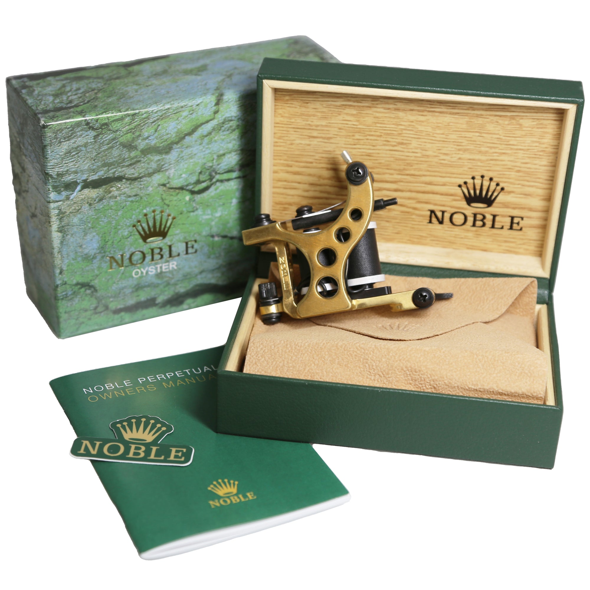 Todd Noble Oyster Perpetual Shader Tattoo Machine - Brass
