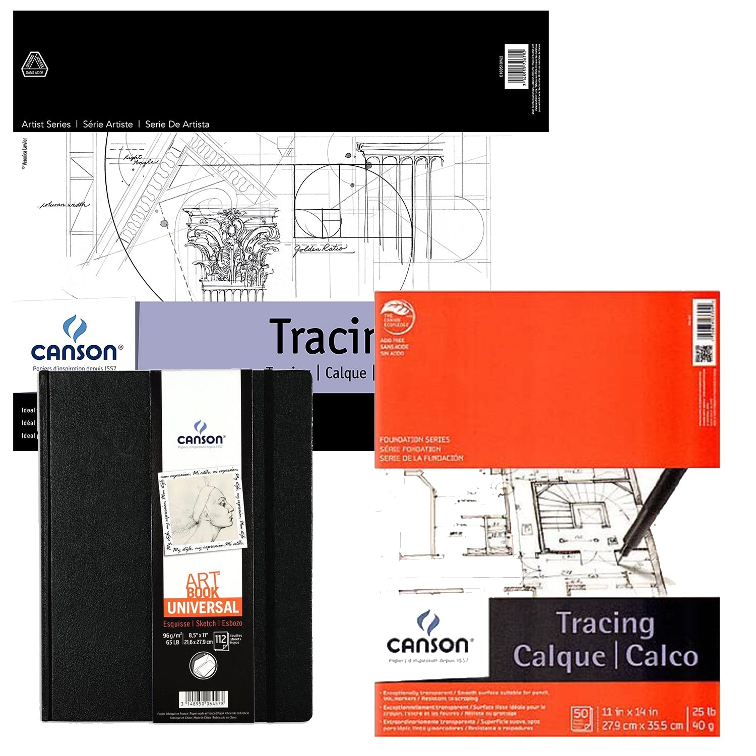 Sketchbooks & Tracing Pads