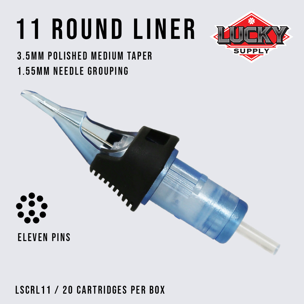 Lucky Supply V2 Needle Cartridges - Round Liners