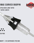 Lucky Supply V2 Needle Cartridges - Bugpin Curved Magnums