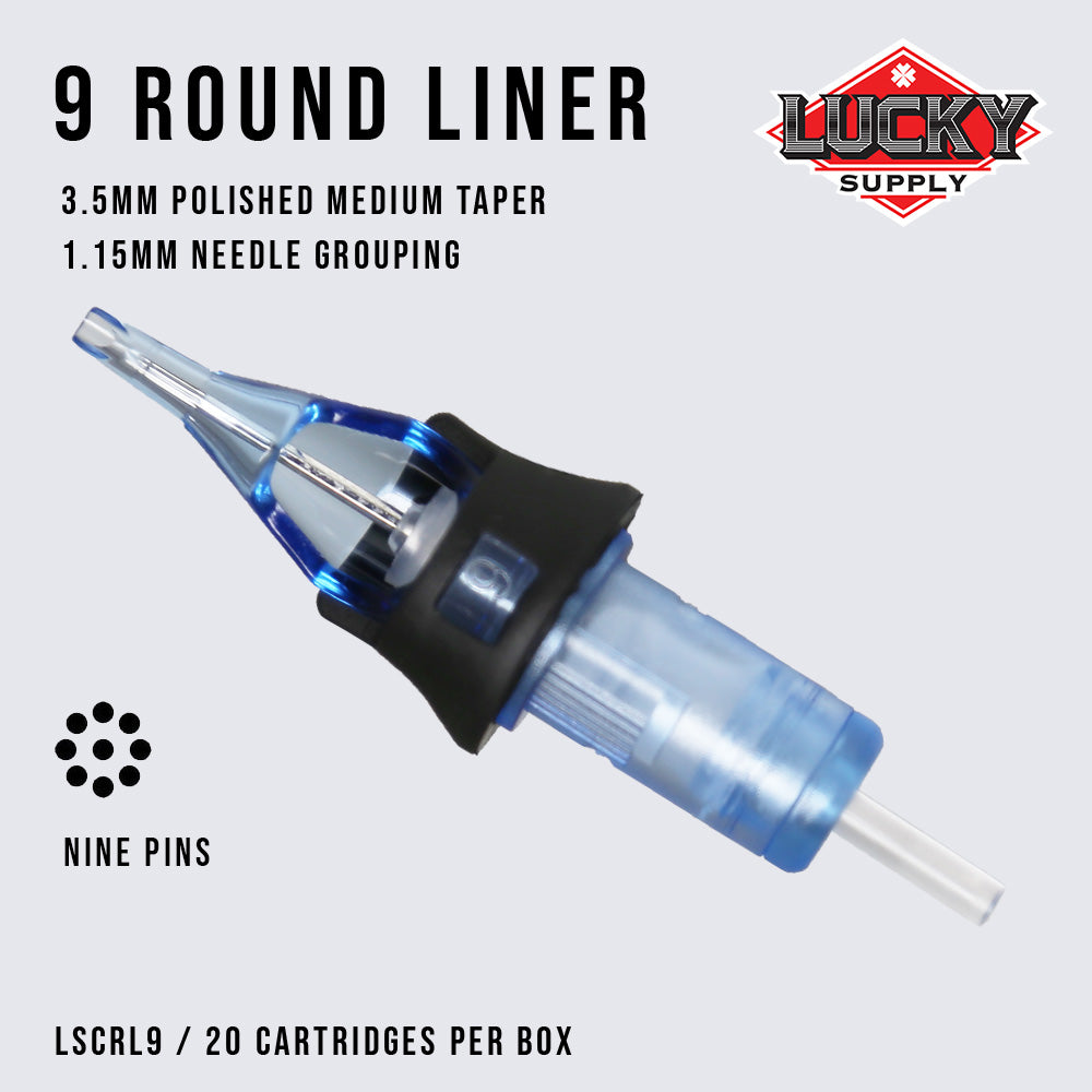 Lucky Supply V2 Needle Cartridges - Round Liners