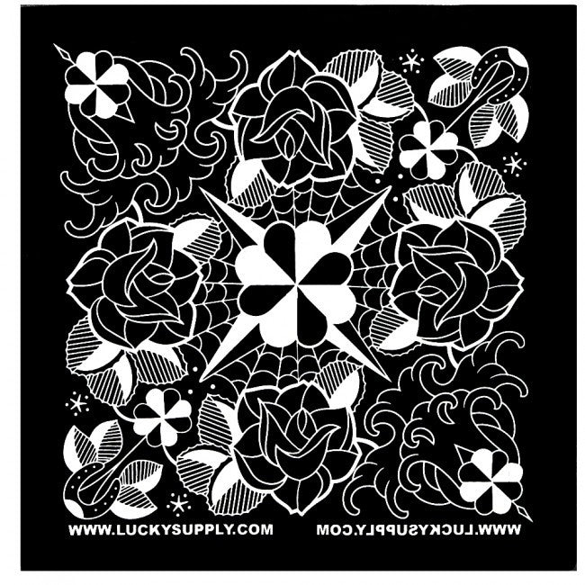 Lucky's Bandanas Artwork By Jason Minauro