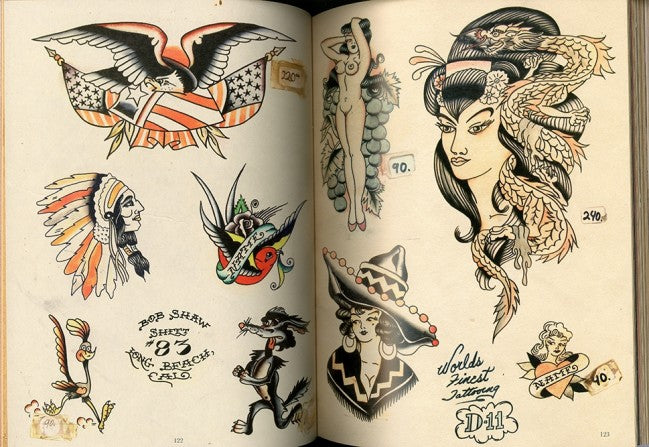 Legends Tattoo Flash Book (2018 Reprint)