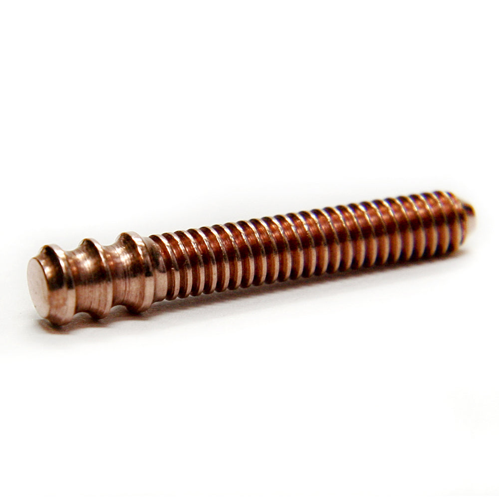 Three Bevel Copper Contact Screw - 1.100" Total Length