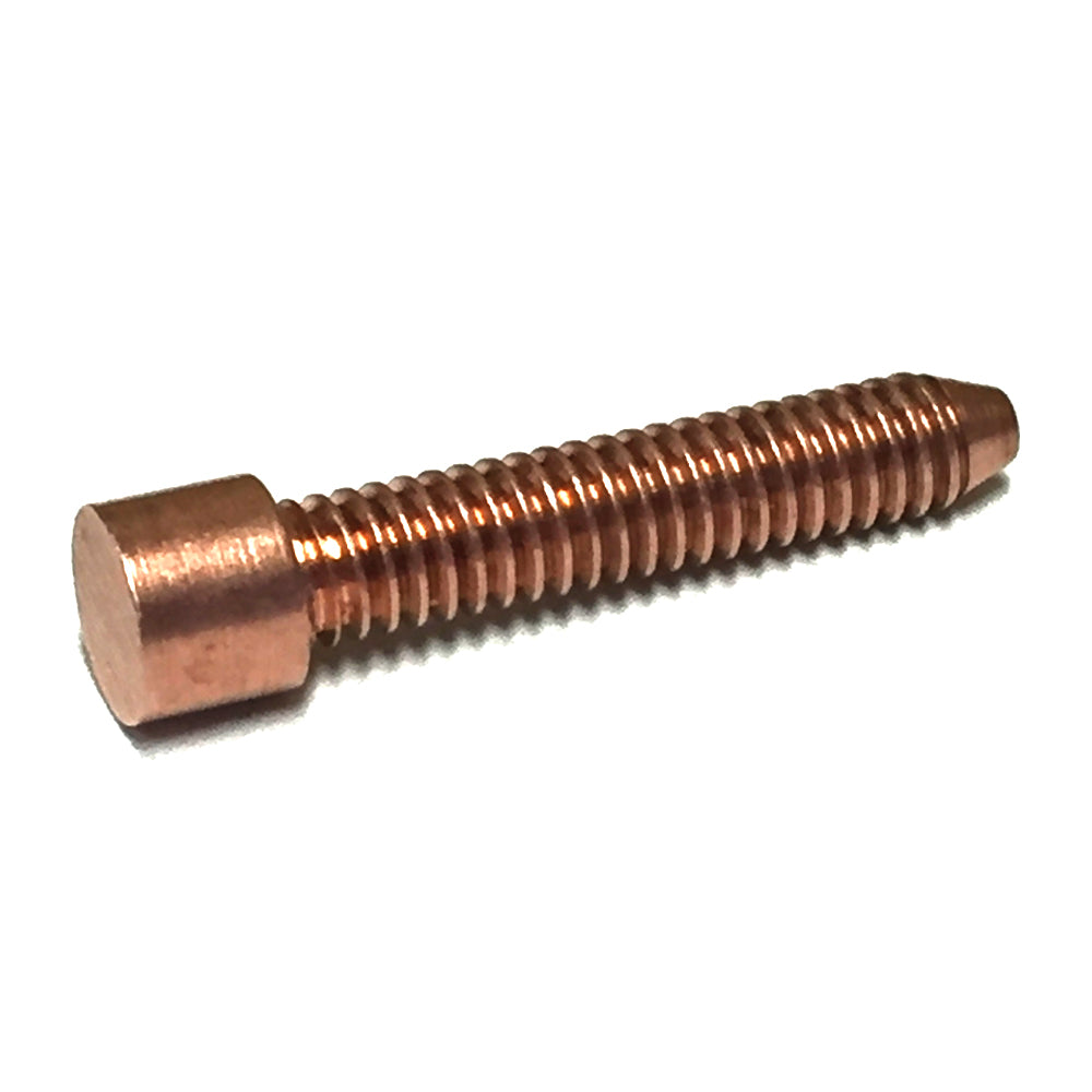 Short Copper Contact Screw -  1" Total Length