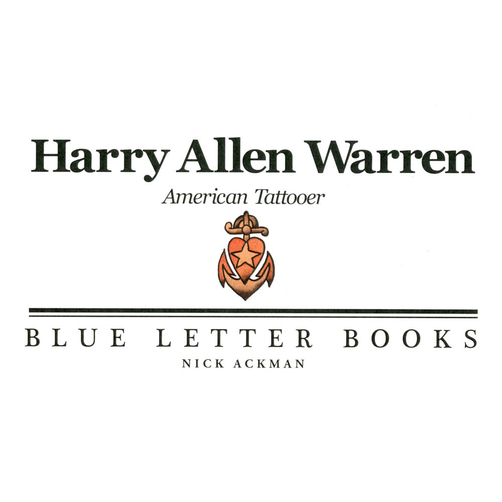 Harry Allen Warren American Tattooer