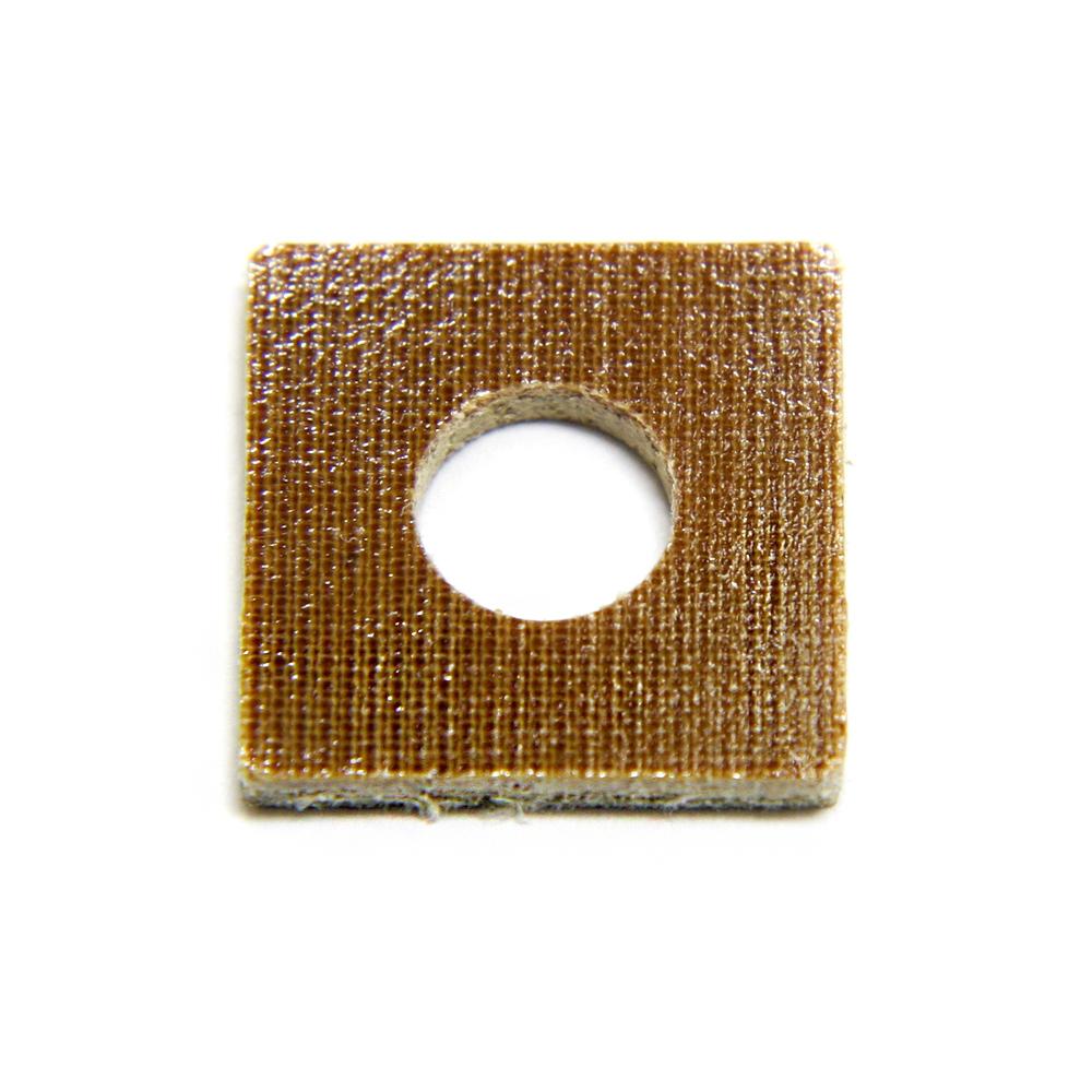 Coil Washers Brown Thick Square Phenolic