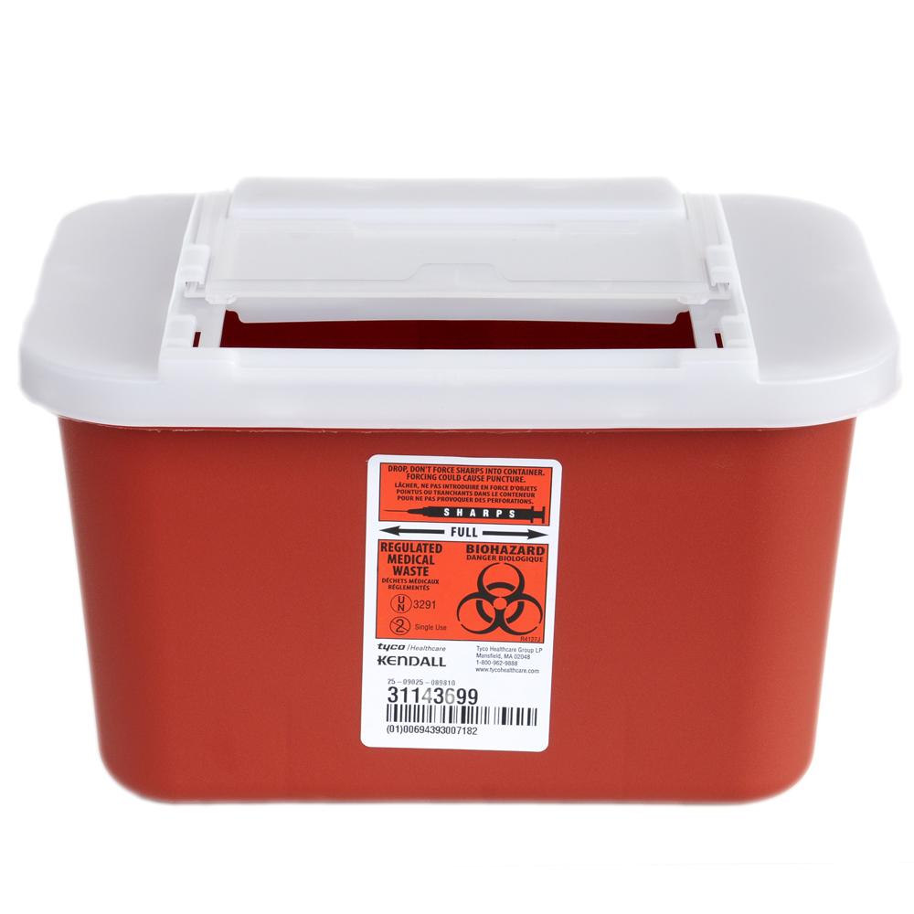 2 Gallon Sharps Disposal Container 20/PK