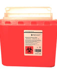 5.4 QT Sharps Container in Wall Mount